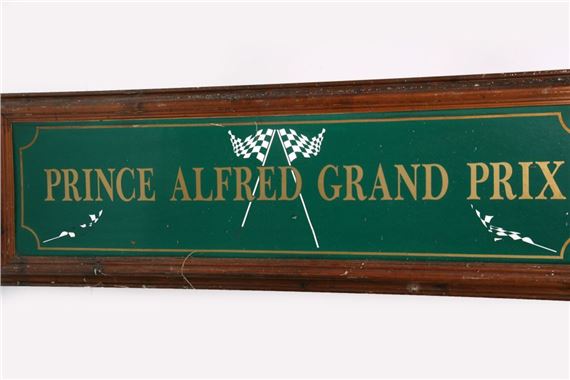 Prince Albert | PRINCE ALBERT GRAND PRIX RACING SIGN | MutualArt