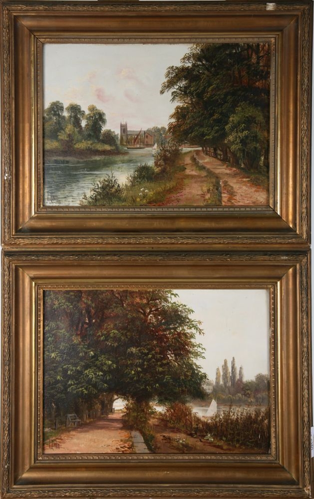 J. Lewis | River-landscape | MutualArt