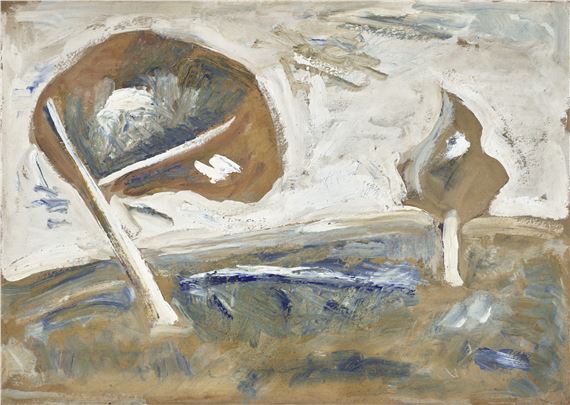 Untitled (The Leaning Tree) by Ivan Peries, Executed circa early 1980s