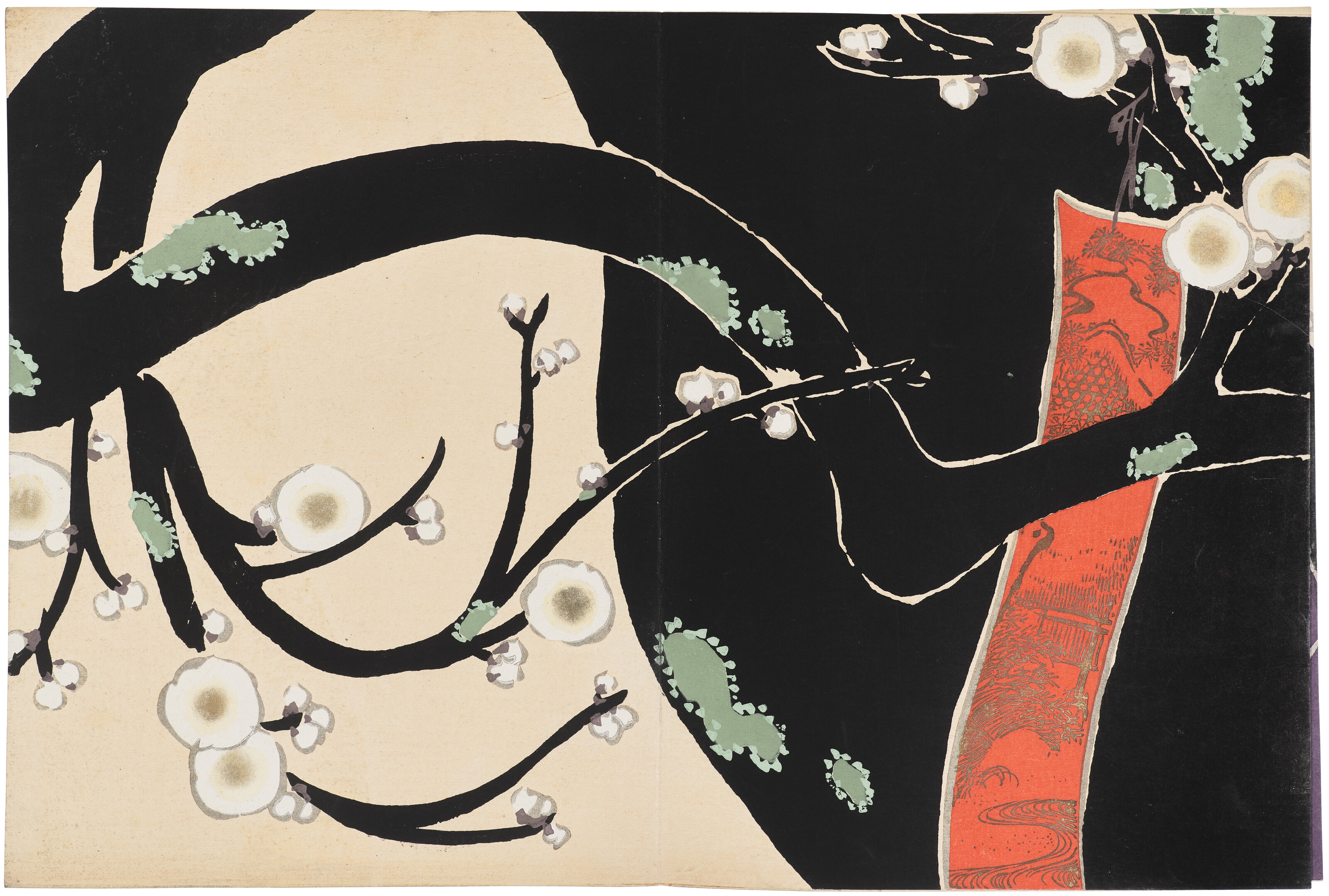 Artwork by Kamisaka Sekka, Momoyogusa (Flowers of a hundred worlds), Made of Woodblock-printed illustrated books