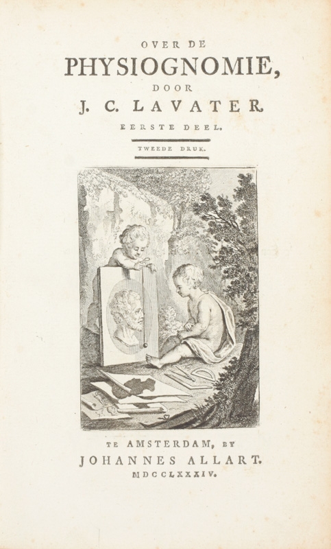 Artwork by Johann Caspar Lavater, Over de physiognomie