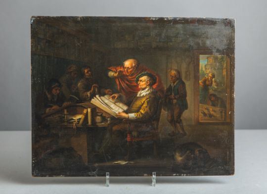 Der Buchprüfer by Johann Jakob Dorner the Elder, 1770