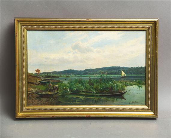 "Am friesischen Haff" by Gustav Meissner