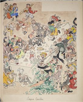 Satirical board - Joyeux Reveillon