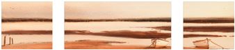 Natures Estuary Harmony Triptych - Ged Mitchell