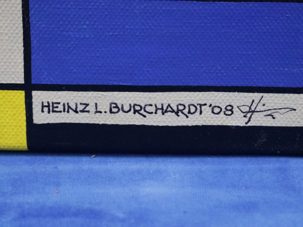 Artwork by Heinz L. Burchardt, ACRYLIC ON CANVAS, Made of ACRYLIC ON CANVAS