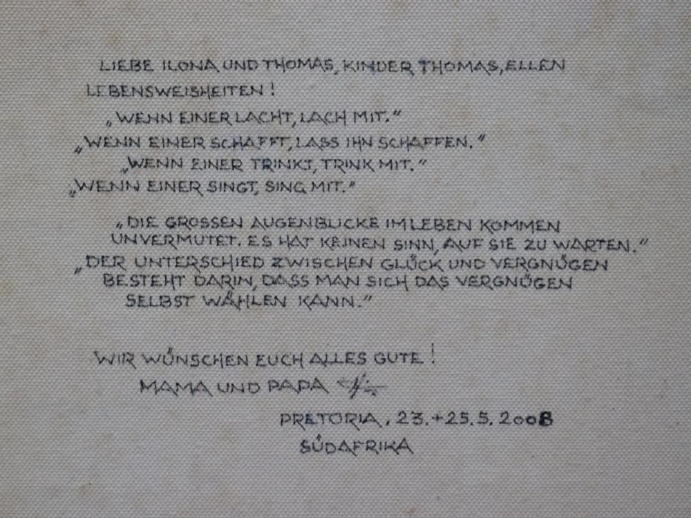 Artwork by Heinz L. Burchardt, ACRYLIC ON CANVAS, Made of ACRYLIC ON CANVAS