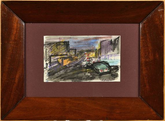 Alexander Arkadevich Labas | Seen from a city (1967) | MutualArt