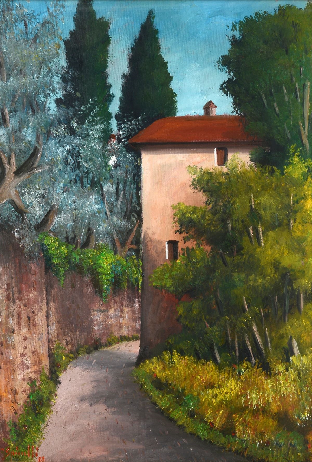 Pancrazio Spinelli | Via San Leonardo, 1988 (1988) | MutualArt