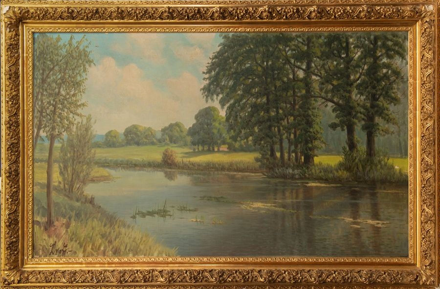 Piotr Livoff Ivanovitch | Banks of the Cisse in Tourraine | MutualArt