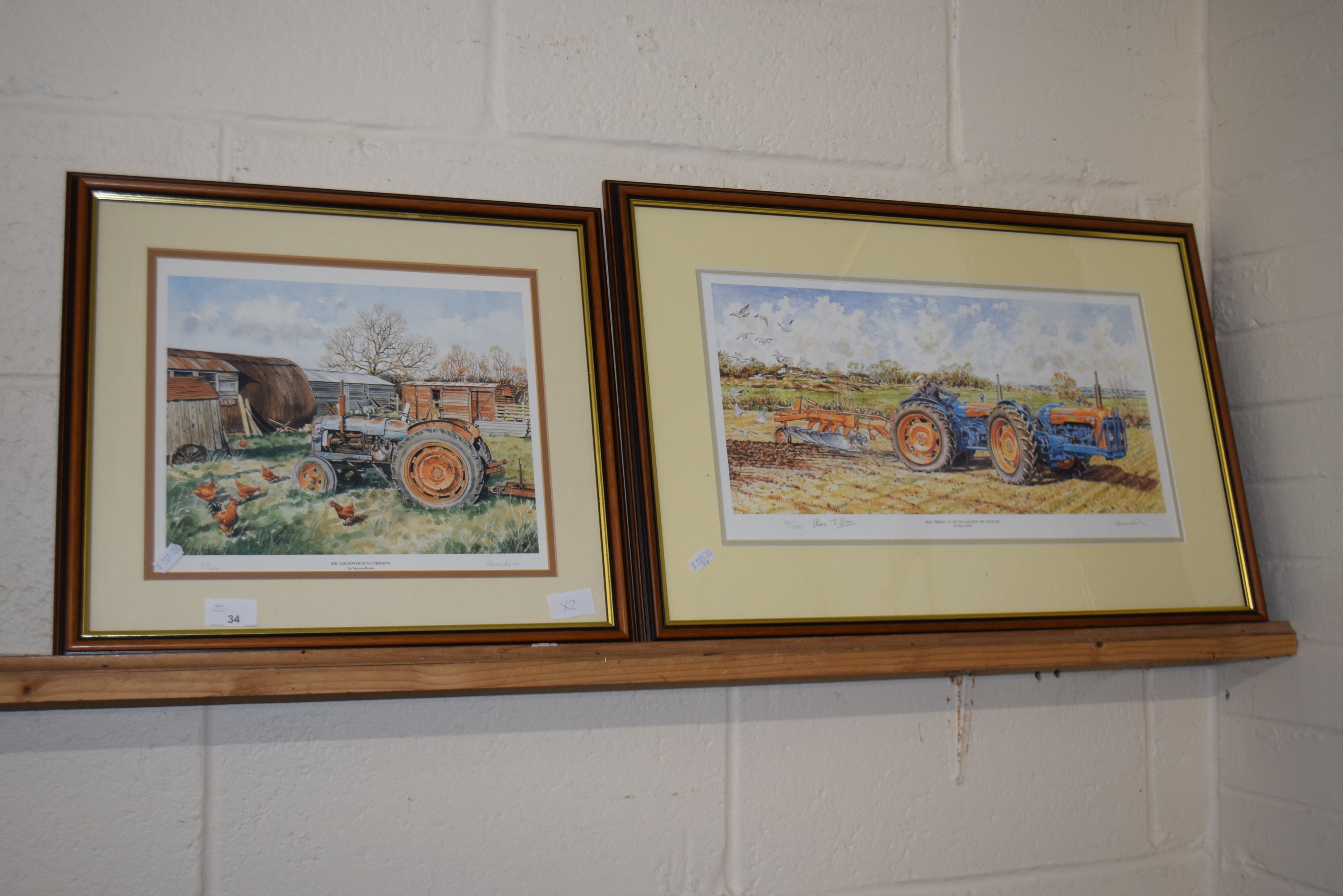 Steven Binks | two prints Mr Grimwood's Fordson and Doe Triple D with ...