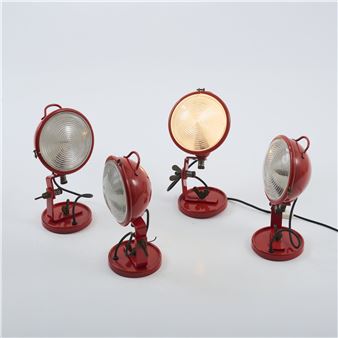 Four 'Jeep' wall/table lamps - Franca Stagi