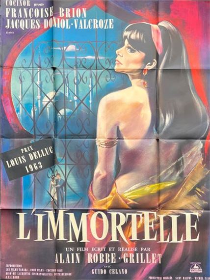 L'IMMORTEL Alain Robbe-Grillet by Georges Allard, 1963