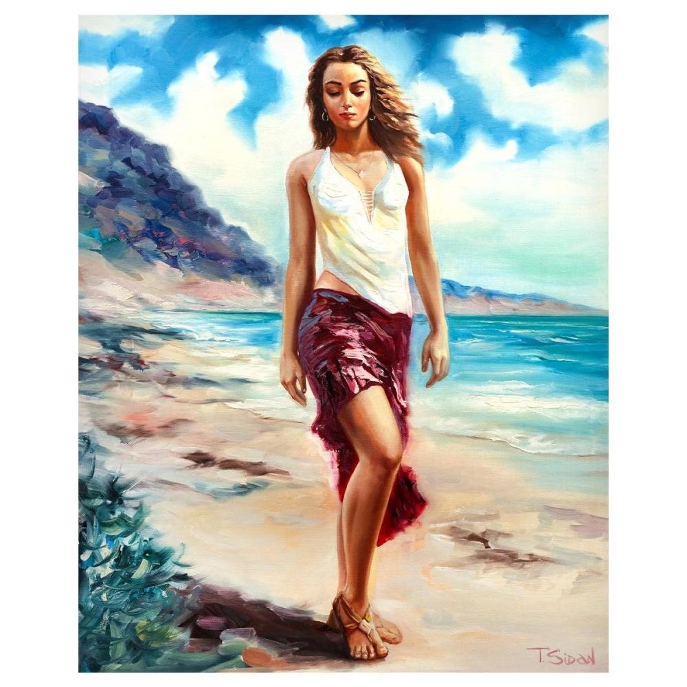 Taras Sidan | Taras Sidan- Original Oil on Canvas Aurora | MutualArt