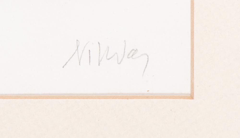 Artwork by Nikias Skapinakis, Nikias SKAPINAKIS (1931-2020) Serigrafia sobre papel Assinado, Made of Screen print on paper