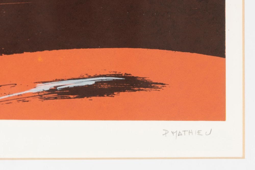 Paul Mathieu | Paul MATHIEU (1953) Serigrafia sobre papel Assinado ...