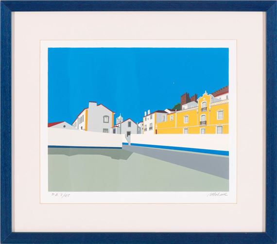 Bernabeu LIBERTO MOLINA (1926-2002) Serigrafia sobre papel Assinada by Bernabeu Liberto Molina