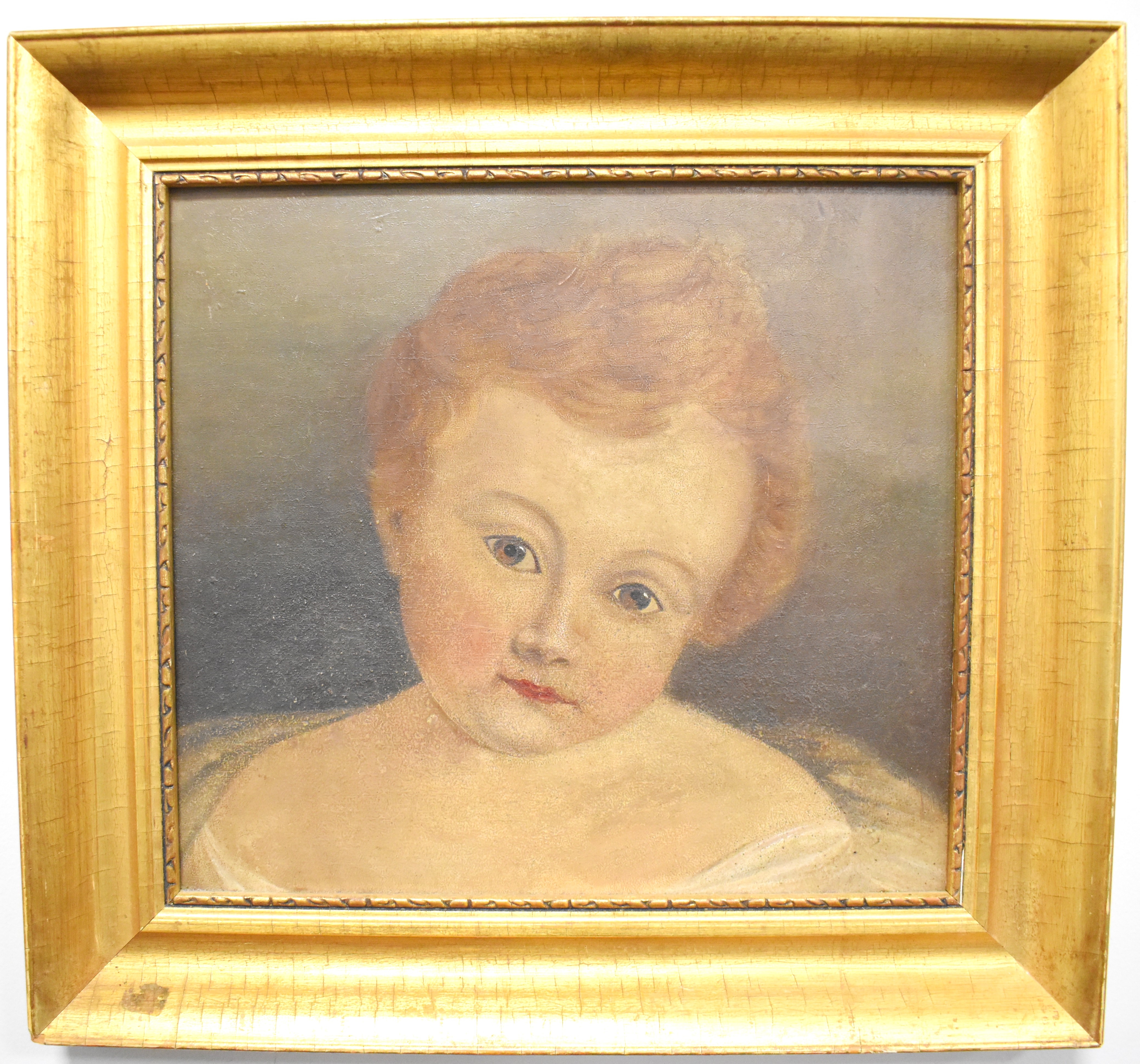 Prior | A 19th Century head and shoulders portrait of a child (19th ...