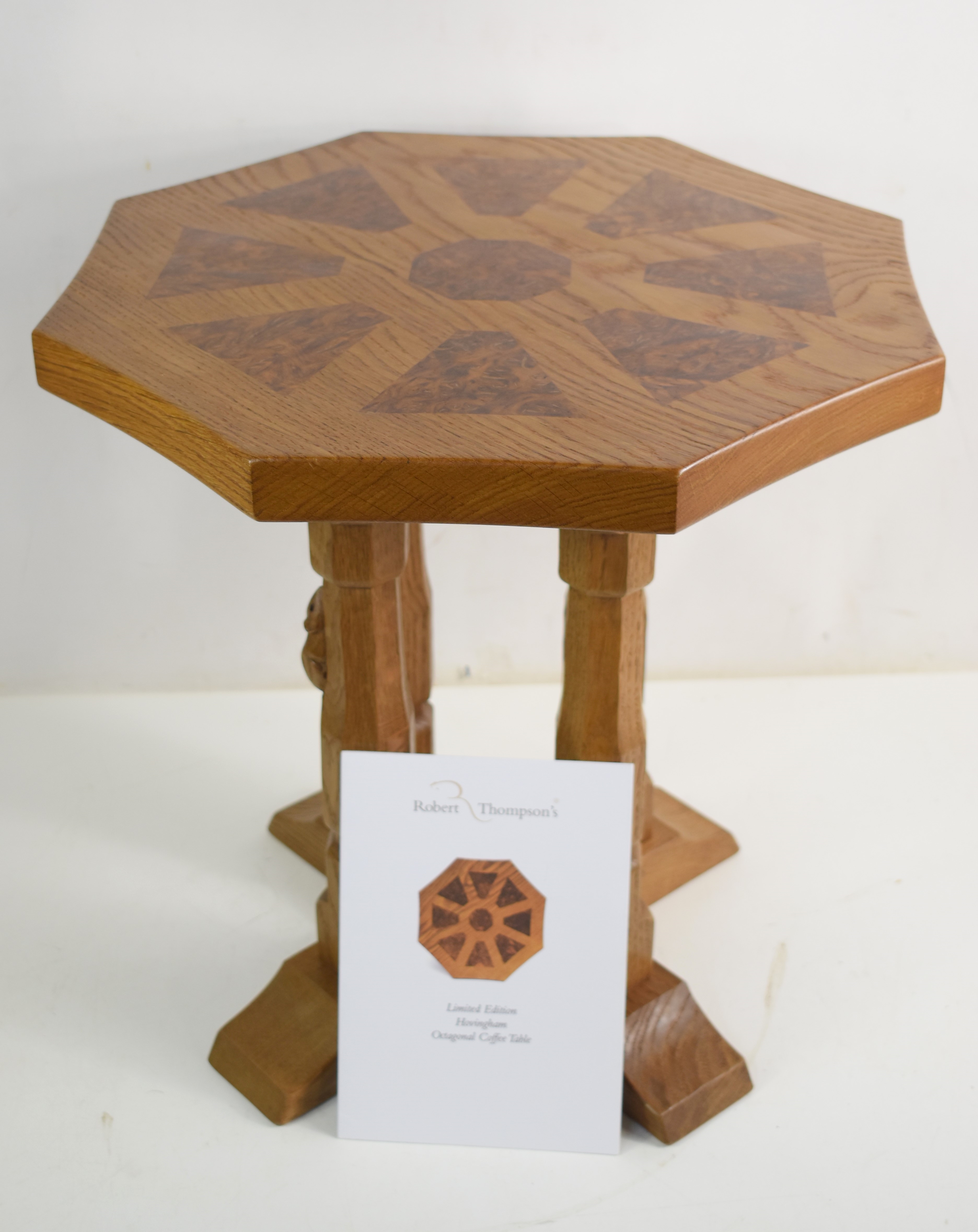 Robert Thompson | Hovingham Estate English and Burr Oak Octagonal ...