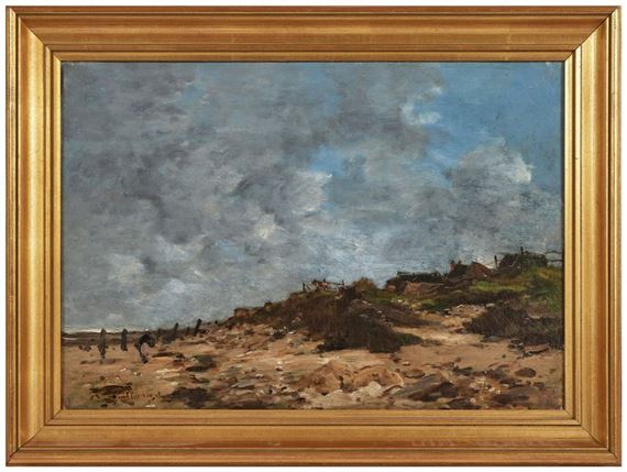 The Graves at Villerville by Jean Baptiste Antoine Guillemet