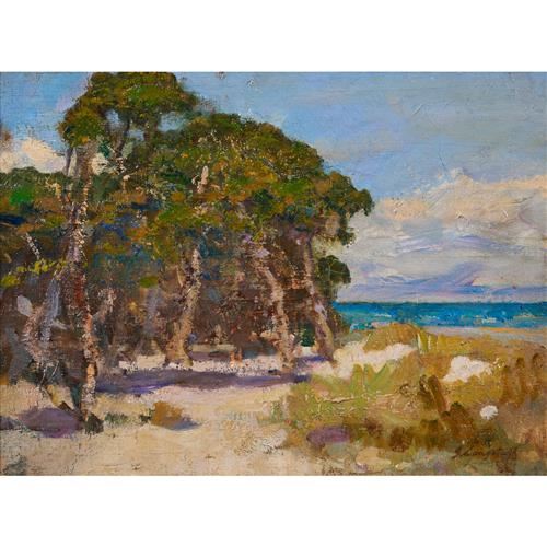 Mentone Beach Foreshore c by John Longstaff, circa 1887