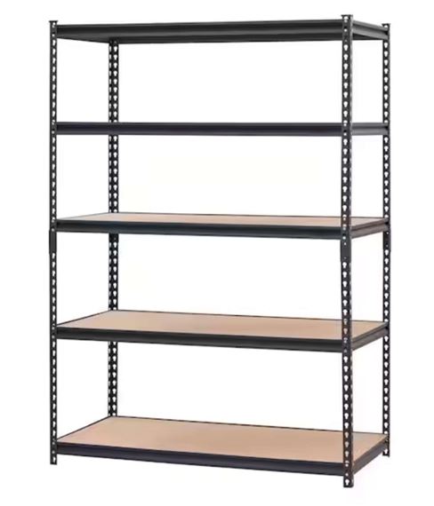 Stock | EZ) Muscle Rack 5-Tier Heavy Duty Steel Storage Shelving Unit ...