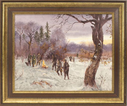 Nach der Jagd - Karl Hellmut Snethlage