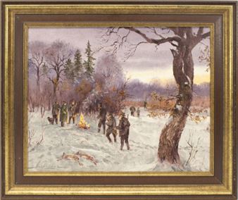 Nach der Jagd - Karl Hellmut Snethlage