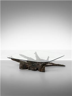 Sculpted coffee table - Gianni Pinna