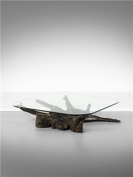 Sculpted coffee table - Gianni Pinna