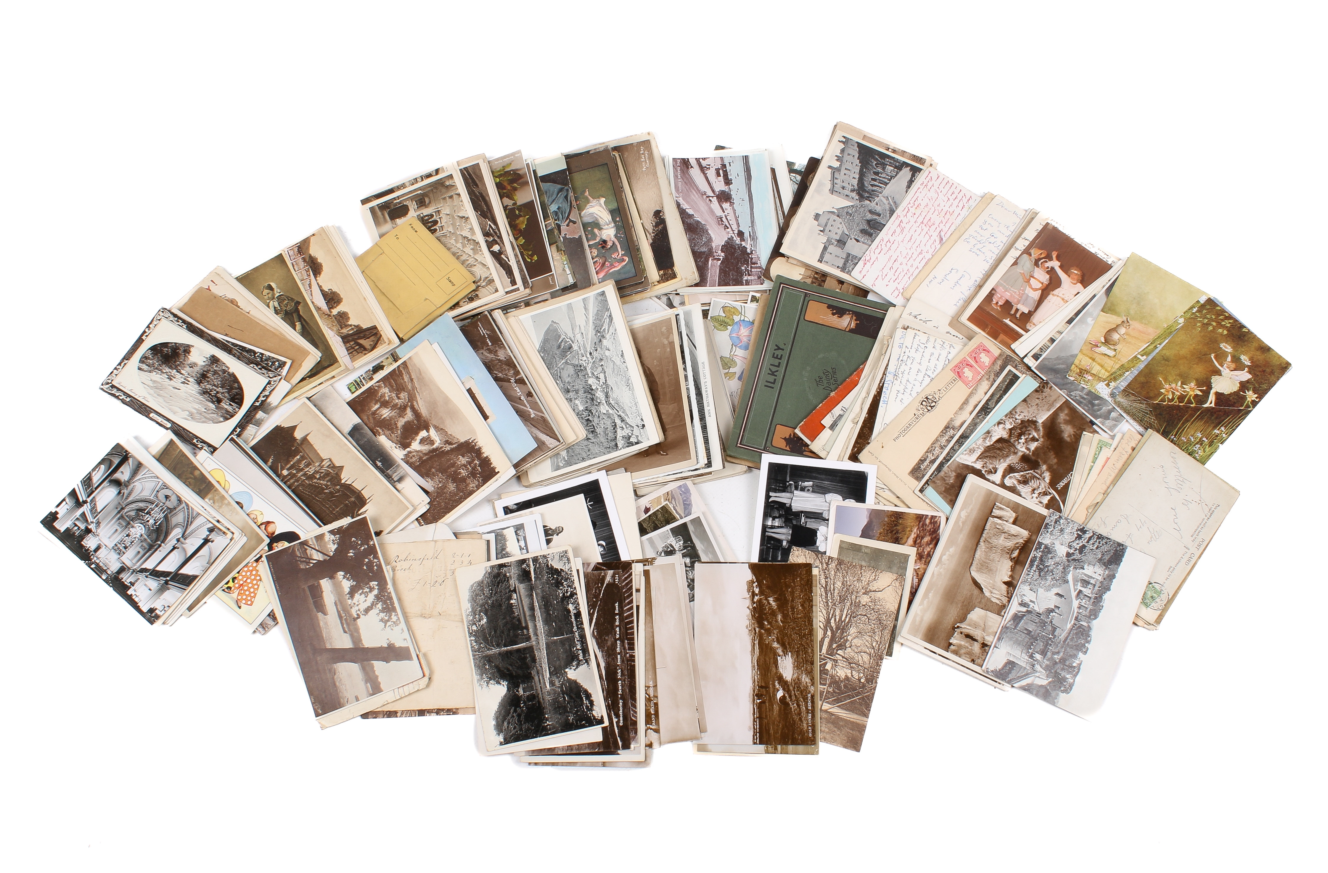 Large | A large collection of early 20th century postcards (Early 20th ...