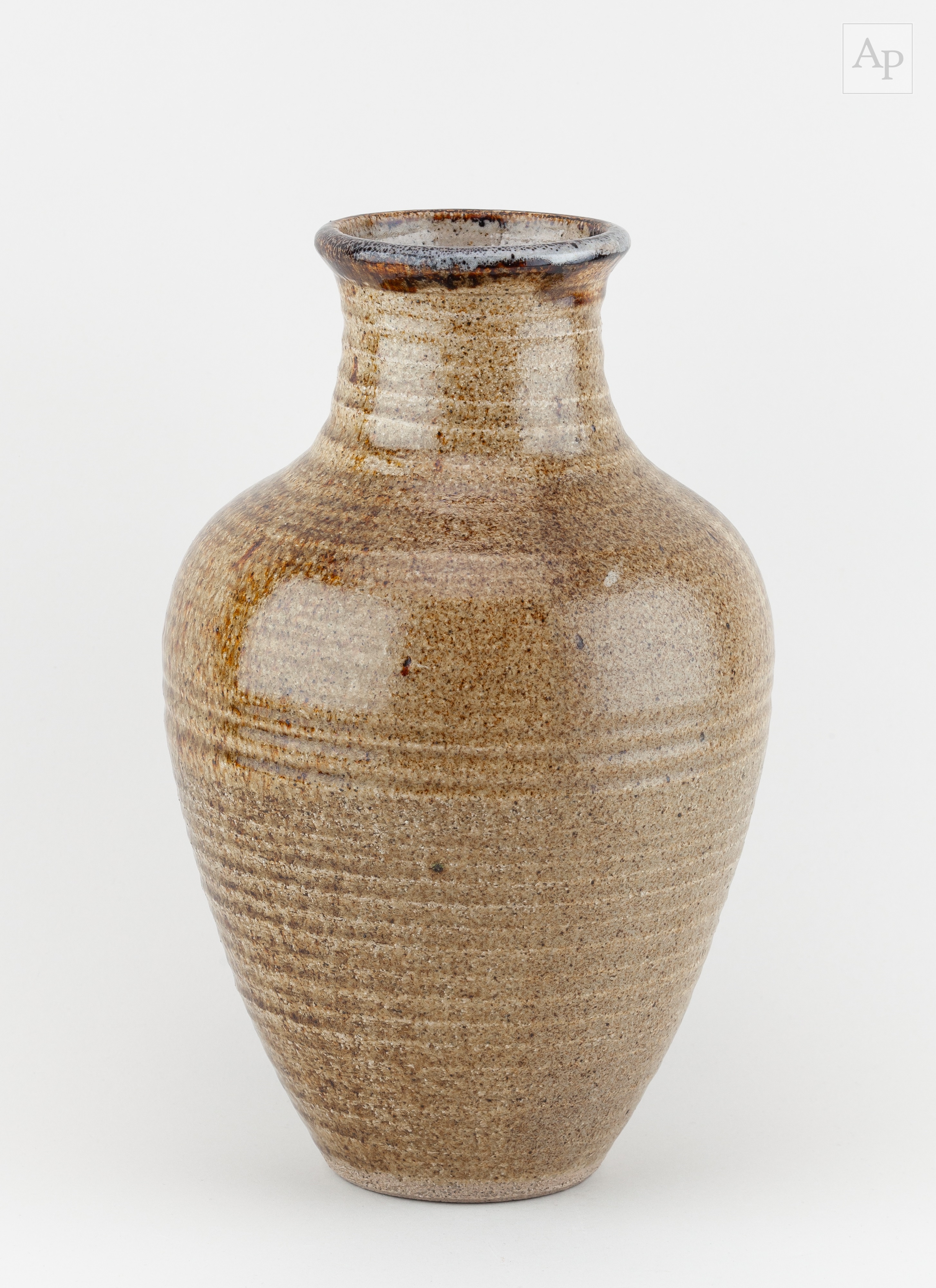 Heber mathews | HEBER MATHEWS (1907-1959); a stoneware bottle covered ...