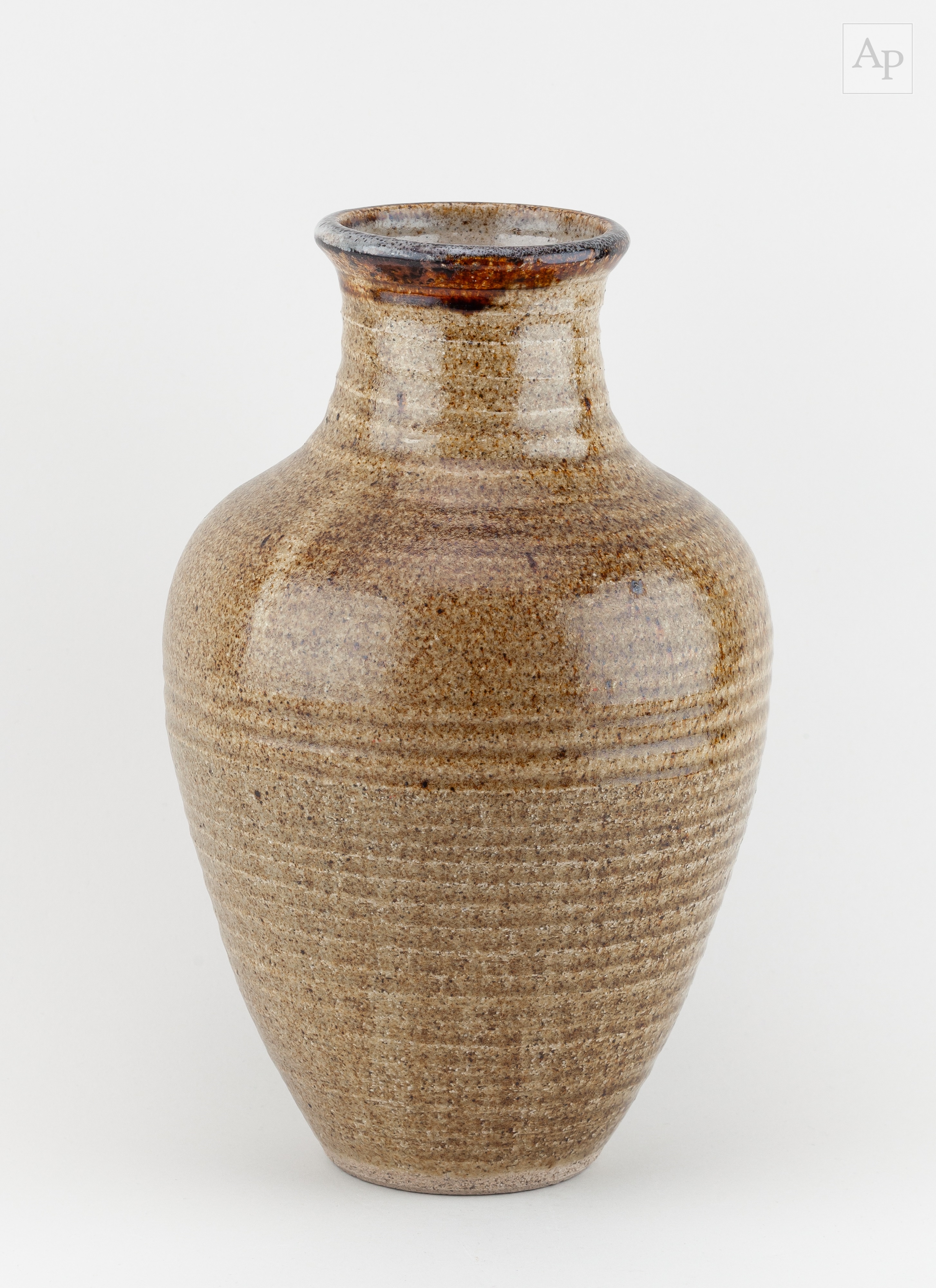Heber mathews | HEBER MATHEWS (1907-1959); a stoneware bottle covered ...