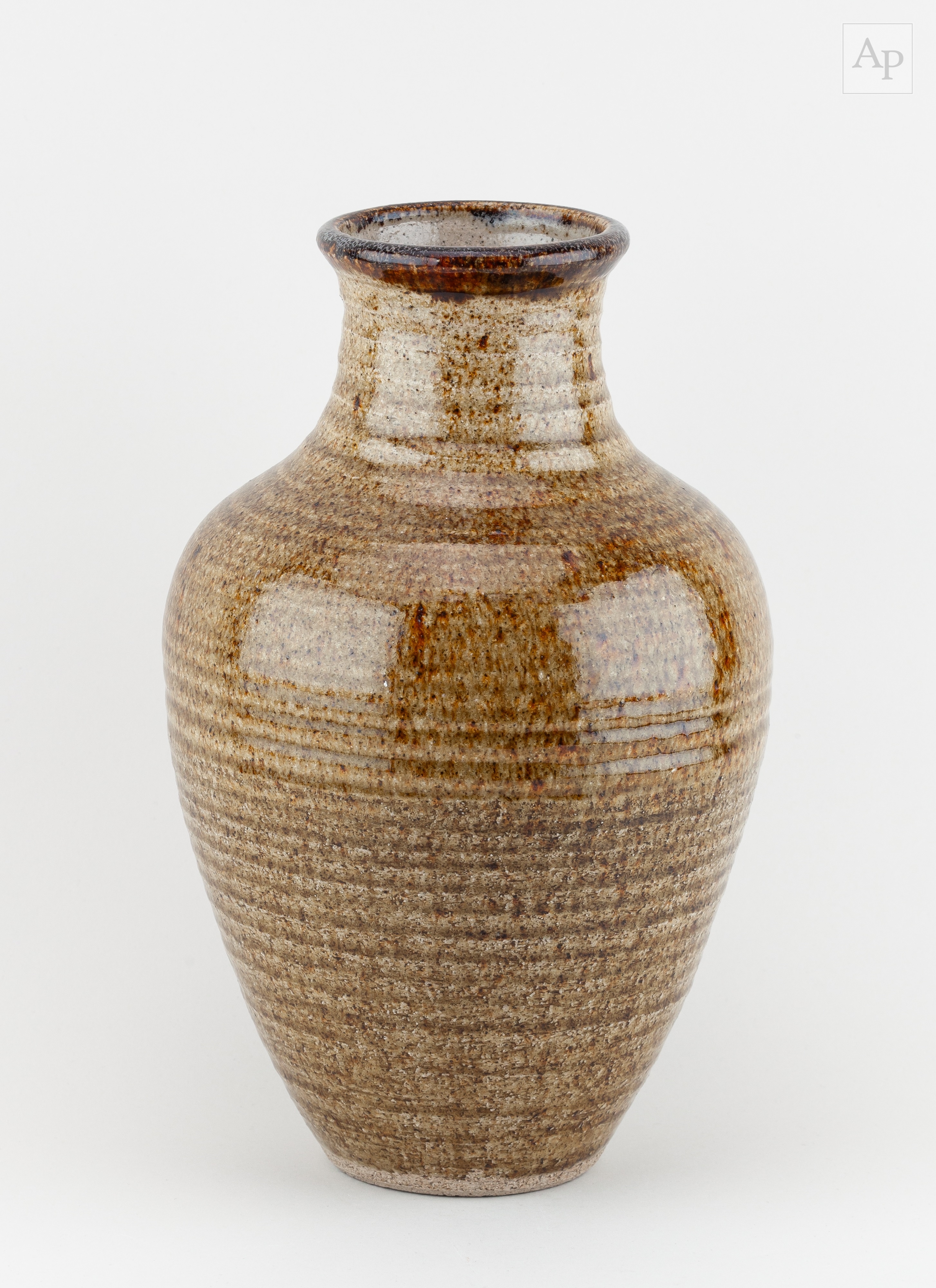 Heber mathews | HEBER MATHEWS (1907-1959); a stoneware bottle covered ...