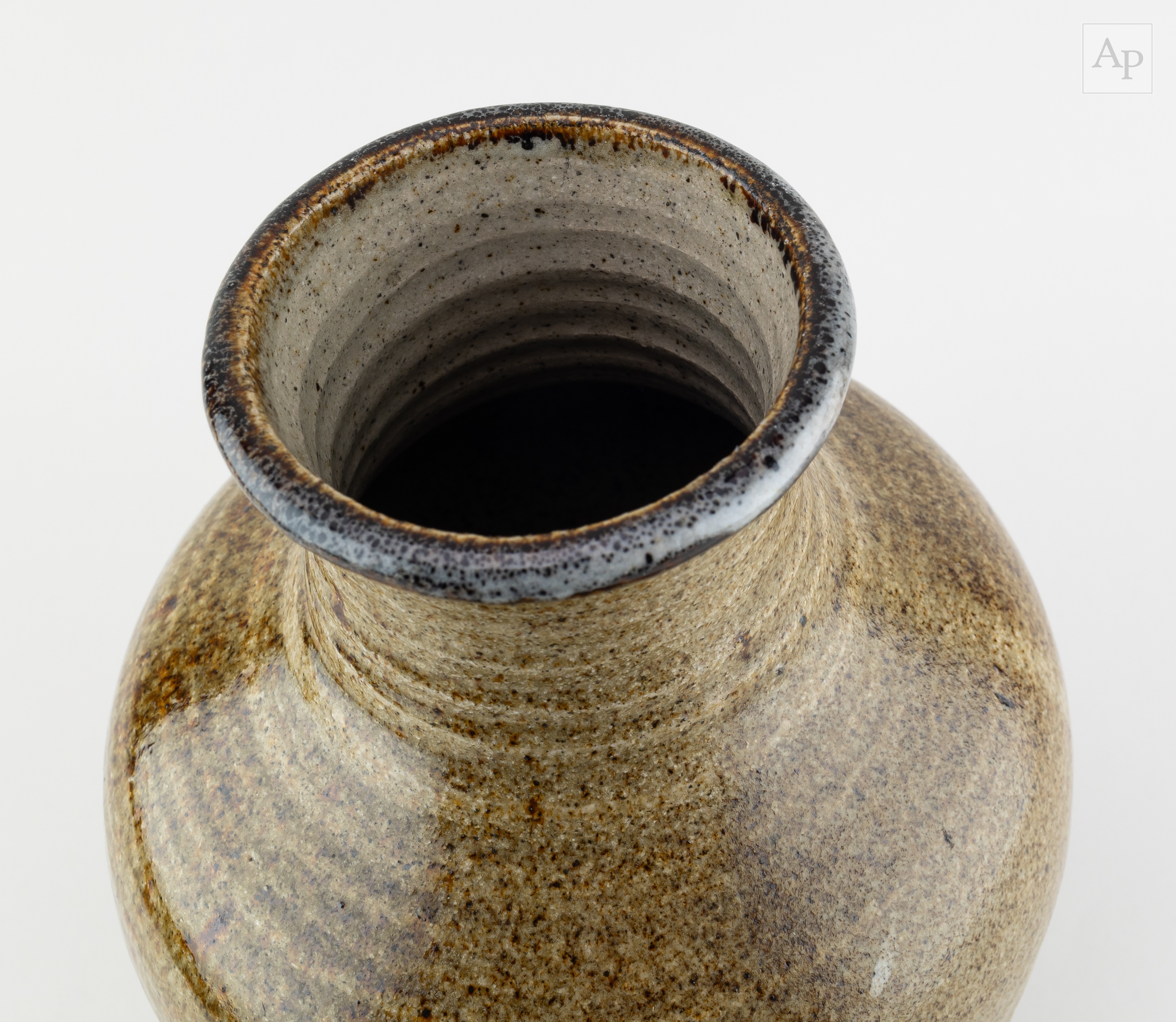 Heber mathews | HEBER MATHEWS (1907-1959); a stoneware bottle covered ...