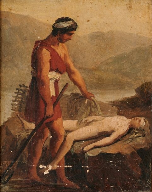 Artwork by François DuBois, Scène mythologique, Made of Huile sur panneau