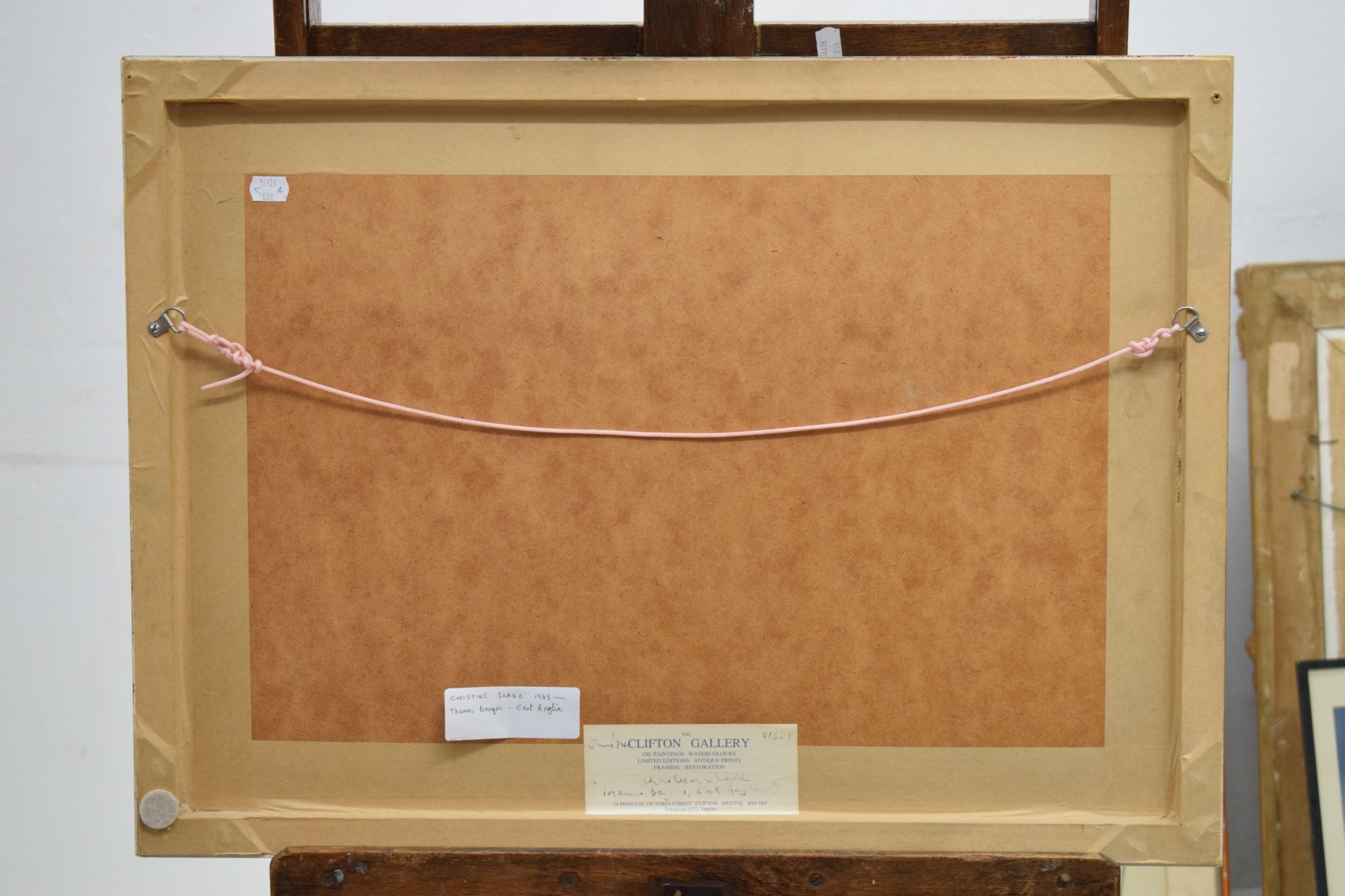 Artwork by Christine Slade, Thames Barges, East Anglia, Made of Pastel