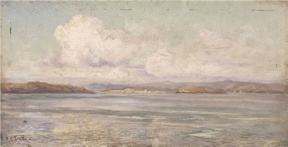 The Cumbraes: from the Arran Coast - Alexander Carruthers Gould