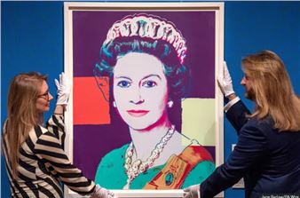 Warhol Portrait of Late Queen on Show in Edinburgh