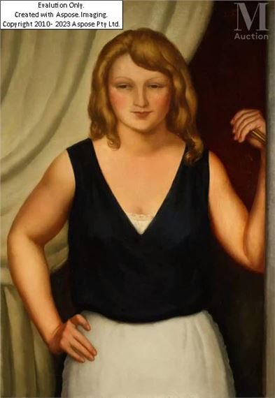 Femme debout by Léonid Frechkop, 1930