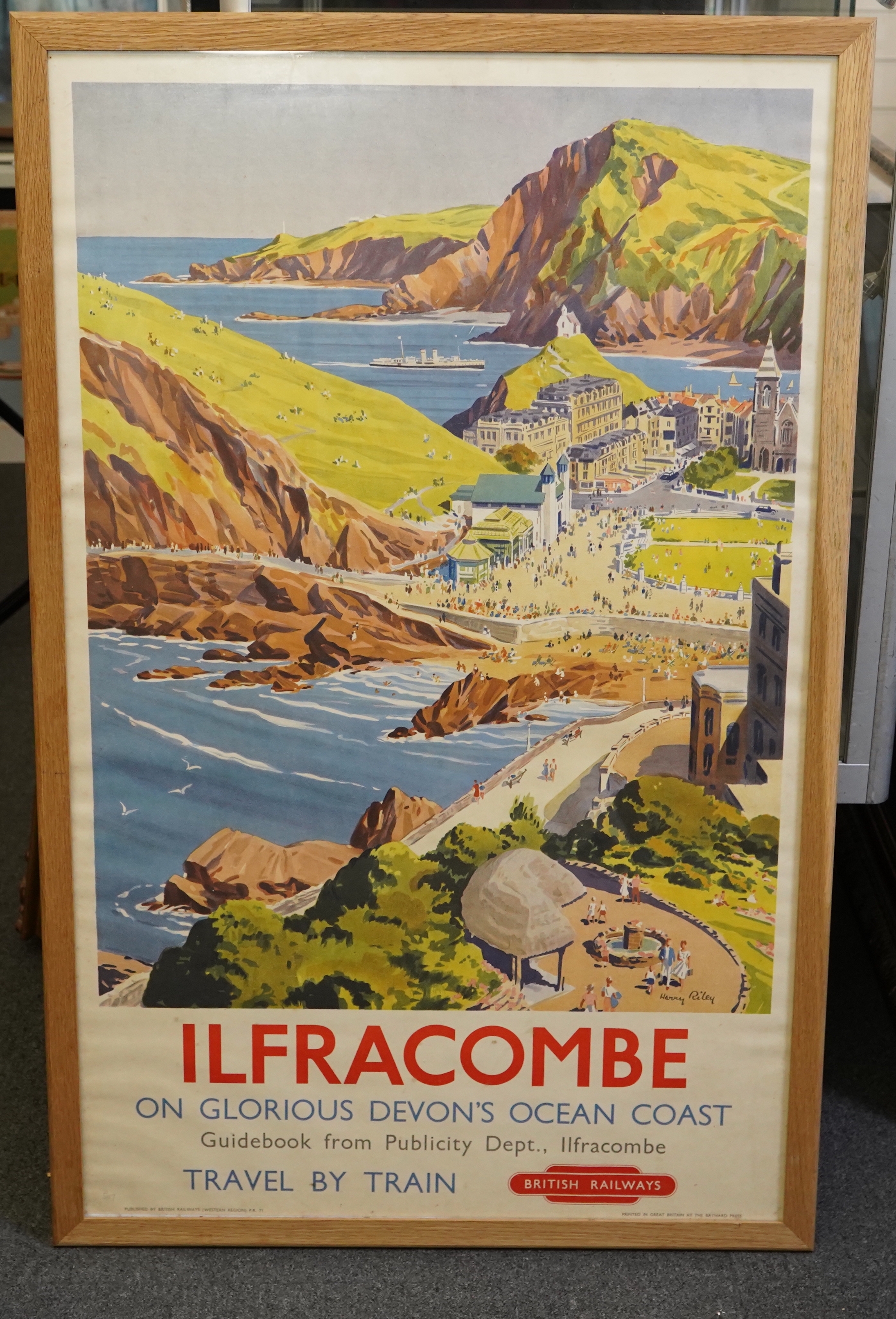 Harry Arthur Riley | 1966) Ilfracombe on Glorious Devons Ocean ...