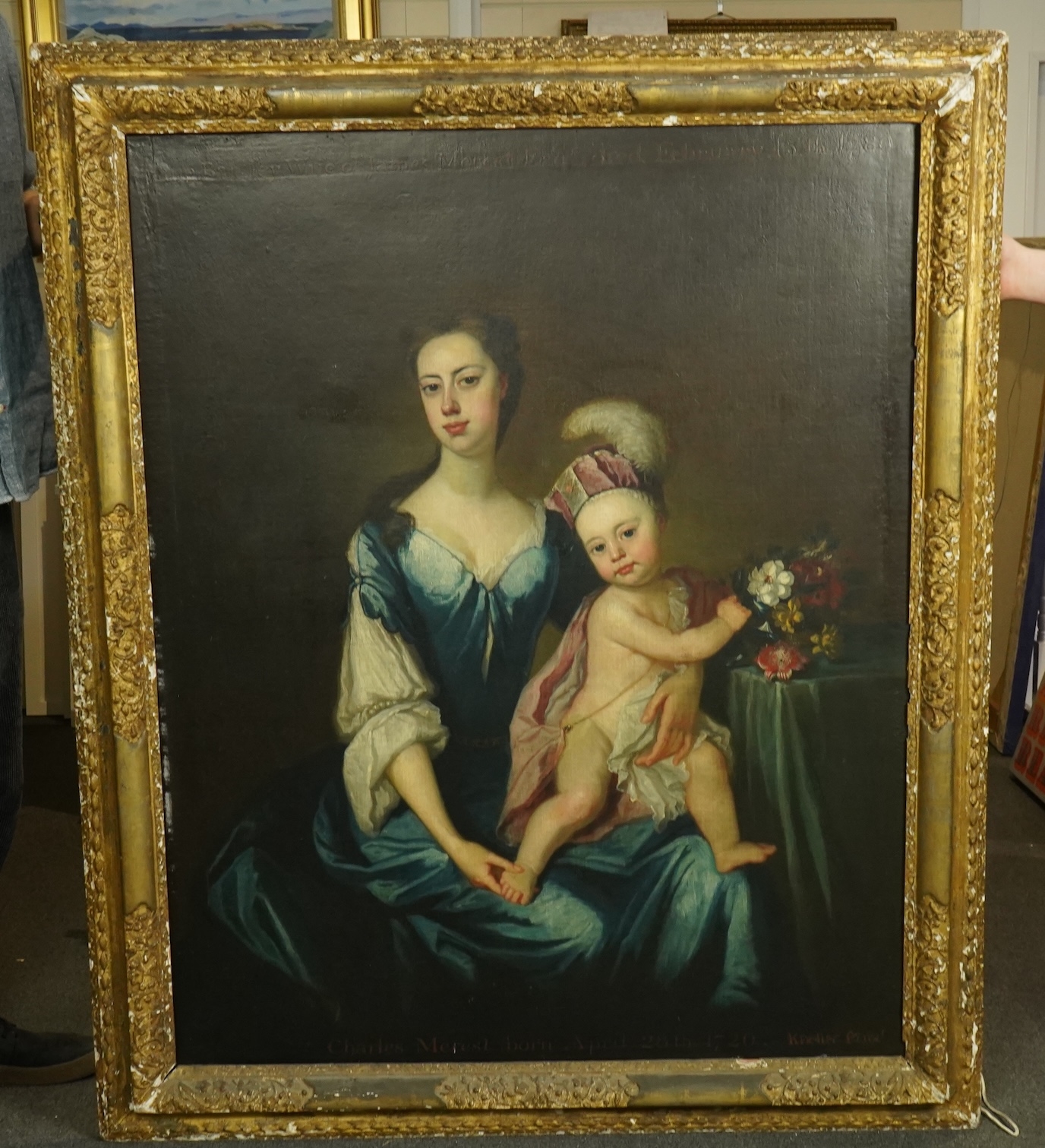Godfrey Kneller | wife of James Merest Esq (1780) | MutualArt