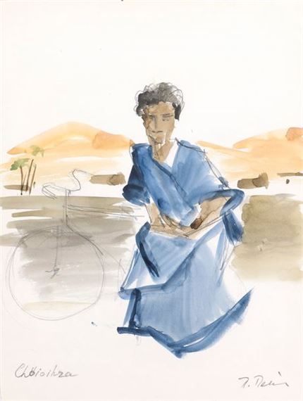 Paris Prekas | Moroccan and his Velo (1926 - 1999) | MutualArt