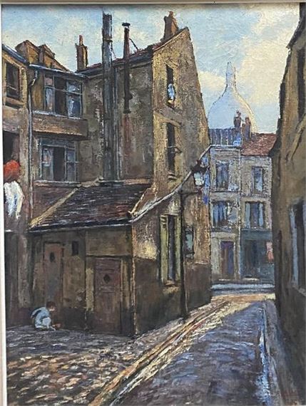 Montmartre by Fernand Laval, 1926