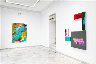 Pedro Calapez: Desplazamientos / Desfase - Galería Fernando Pradilla