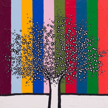 Artwork by Richard Scott, Candy Delight, Made of acrylic on canvas