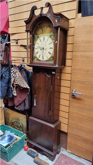 Robert Law | Super Star lot :An antique longcase grandfather eight day ...