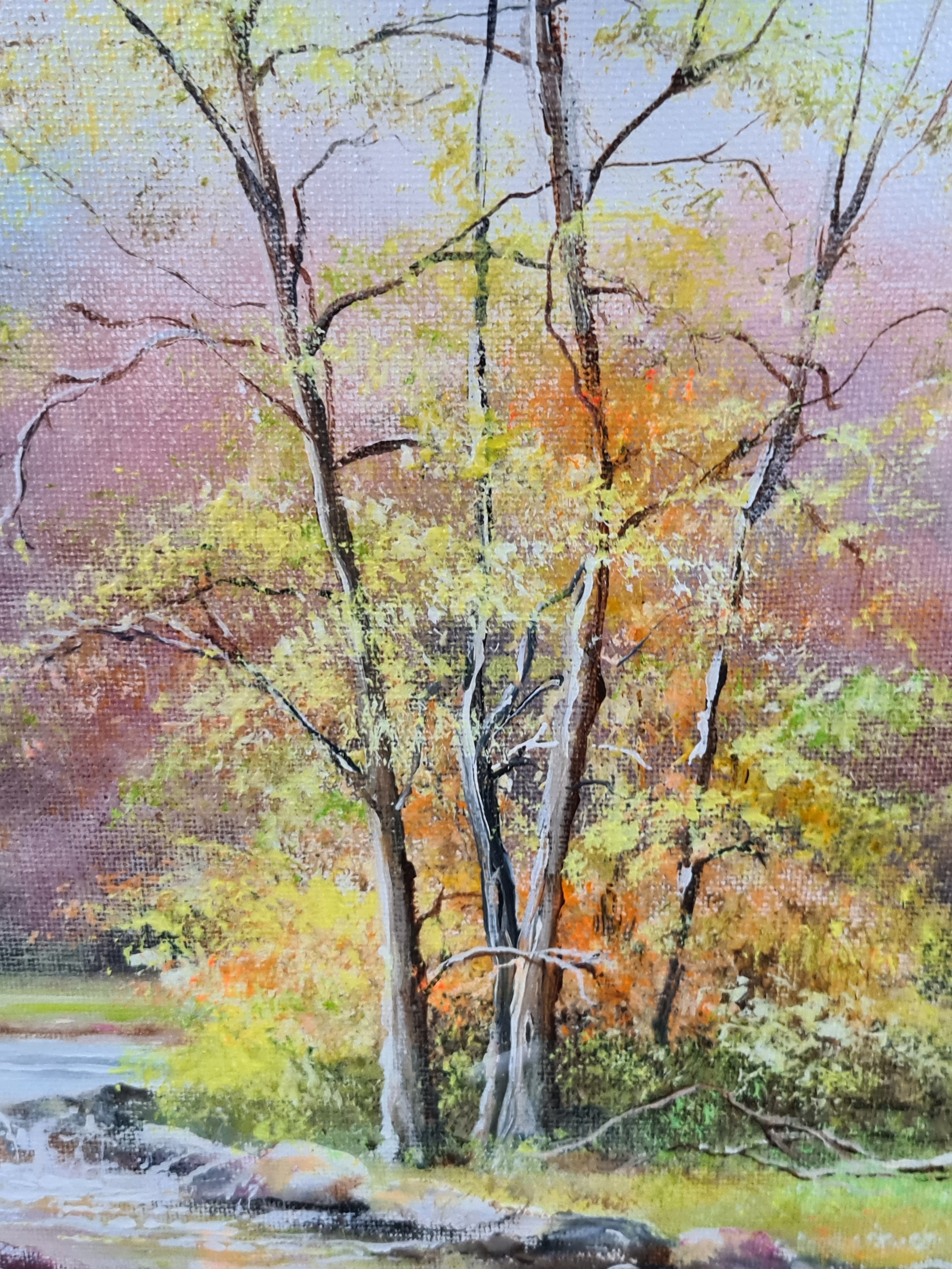 Artwork by Michael Monaghan, Michael Monaghan' oil on board painting titled, Made of oil on board painting