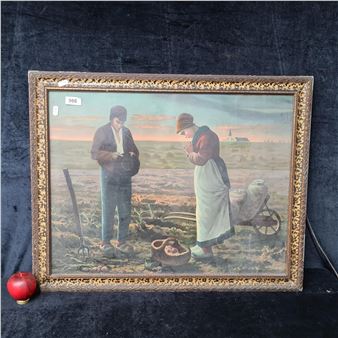 Jean Francois Milllet' titled 'The Angelus - Jean Francois