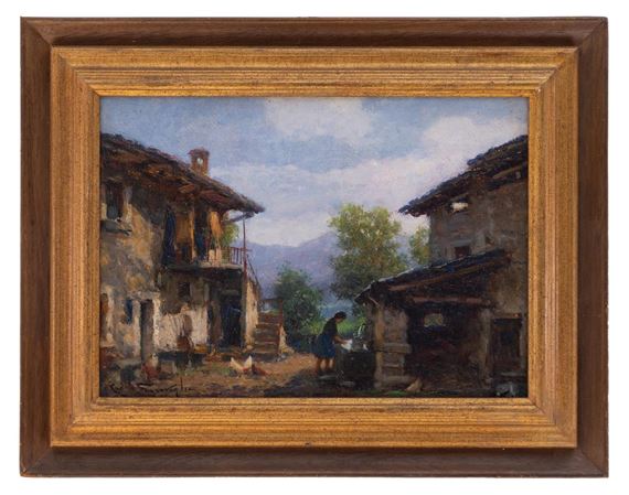 Rustico a Rovenza (Lago Di Como by Ercole Garavaglia